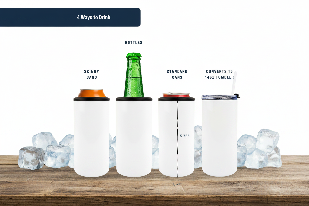 4 in 1 Can Cooler