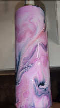 Marble Teal and Pink 20oz Tumbler