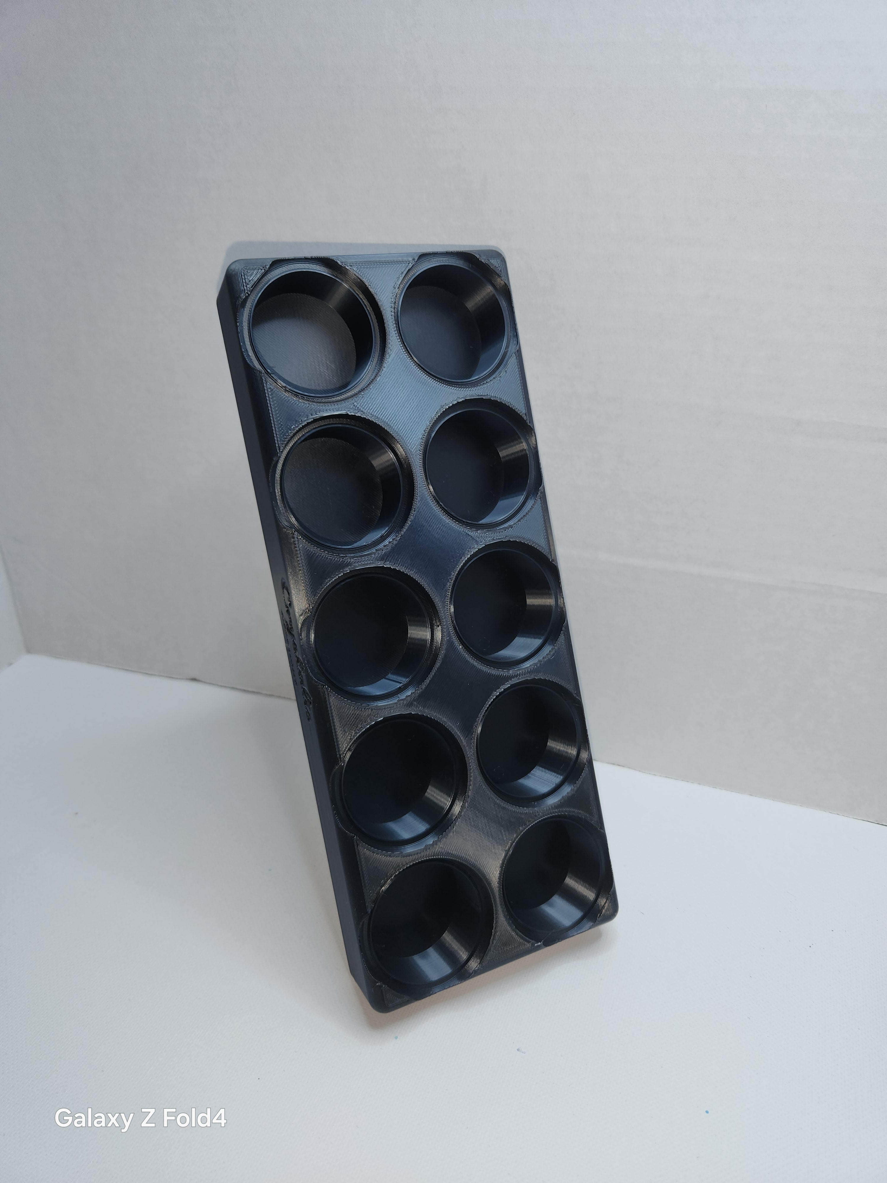 Epoxy Stirring Cup Holder Tray. 8 -10-Slot Mixing Cup Organizer